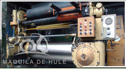 MAQUILA DE HULE Y HULE SIN VULCANIZAR