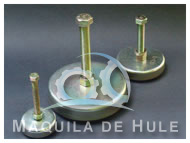 vibroniveladores MAQUILA DE HULE